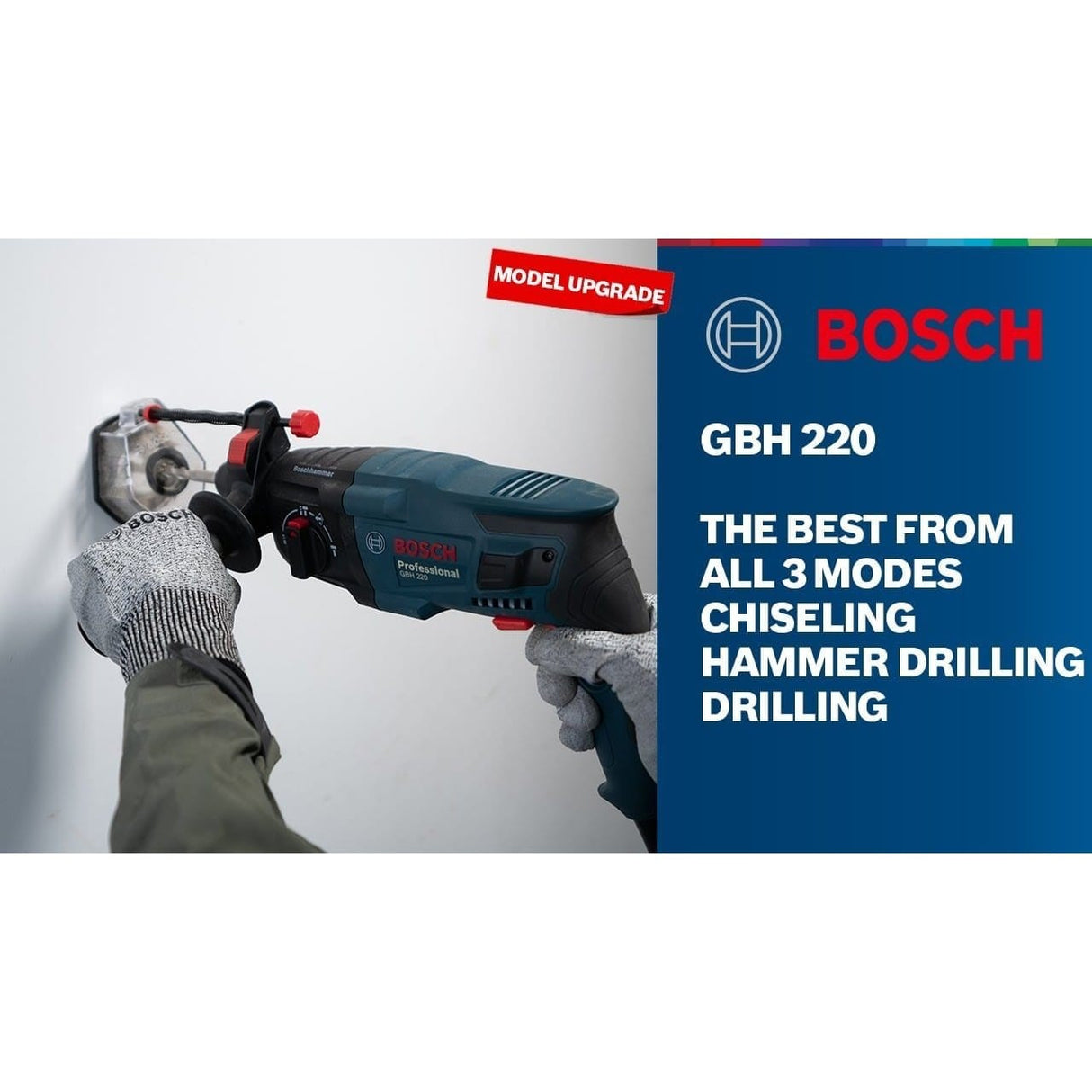 Bosch Drill Bosch SDS-Plus Rotary Hammer 720W - GHB 220