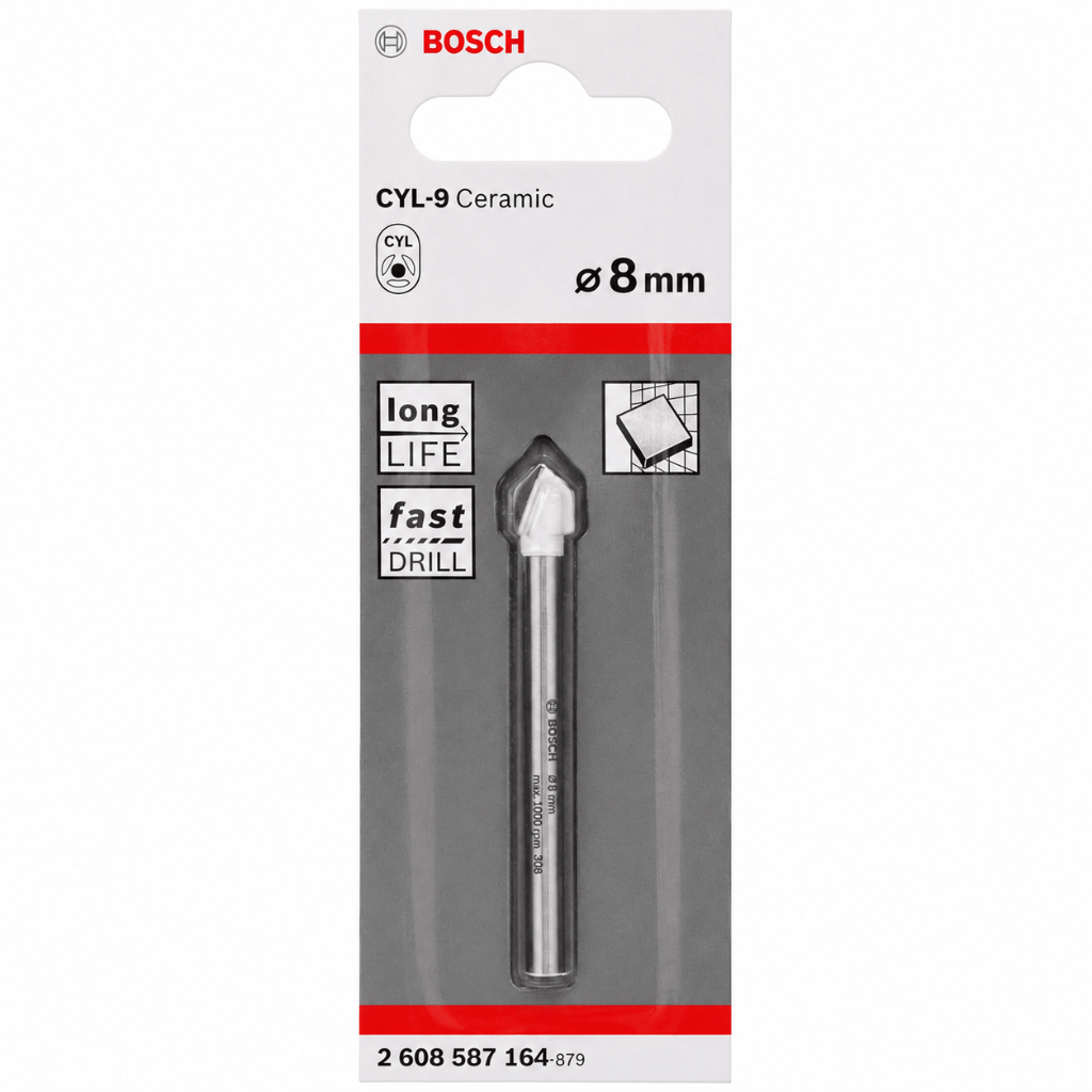 Bosch Drill Bits Bosch Tile Drill Bit for Ceramic – CYL 9 Series