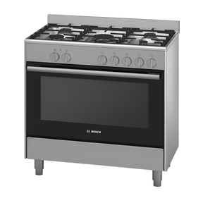Bosch Home Kitchen Appliances Bosch Series 4 Dual Fuel Range Gas Cooker - HSB734357Z