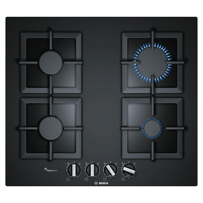 Bosch Home Kitchen Appliances Bosch Series 6 Tempered Glass Gas Hob 60cm - PPP6A6B20