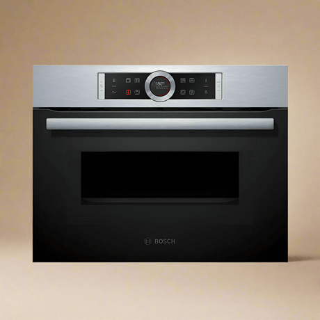 Bosch Home Kitchen Appliances Bosch Series 8 Built-In Compact Oven With Microwave 900W - CMG633BS1B