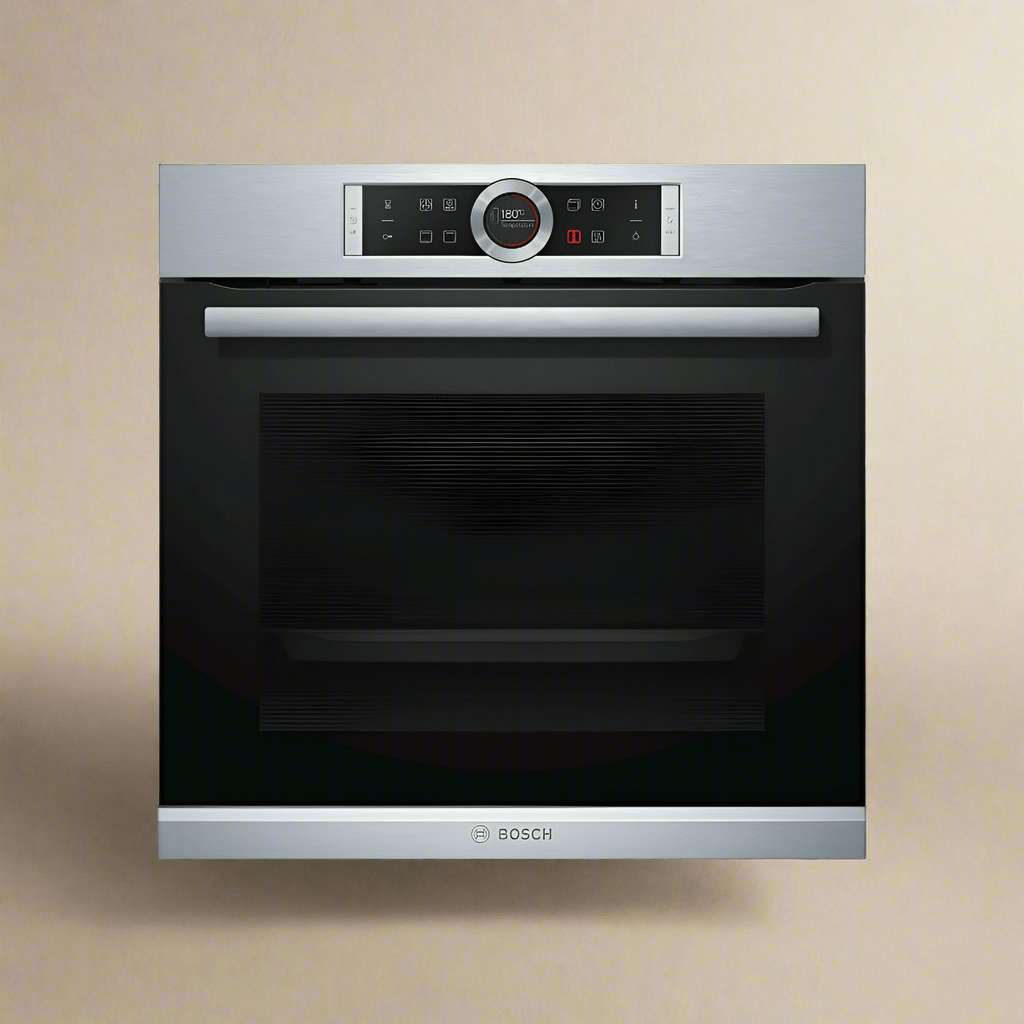 Bosch Home Kitchen Appliances Bosch Series 8 Built-In Stainless Steel Oven 60x60cm - HBG634BS1B
