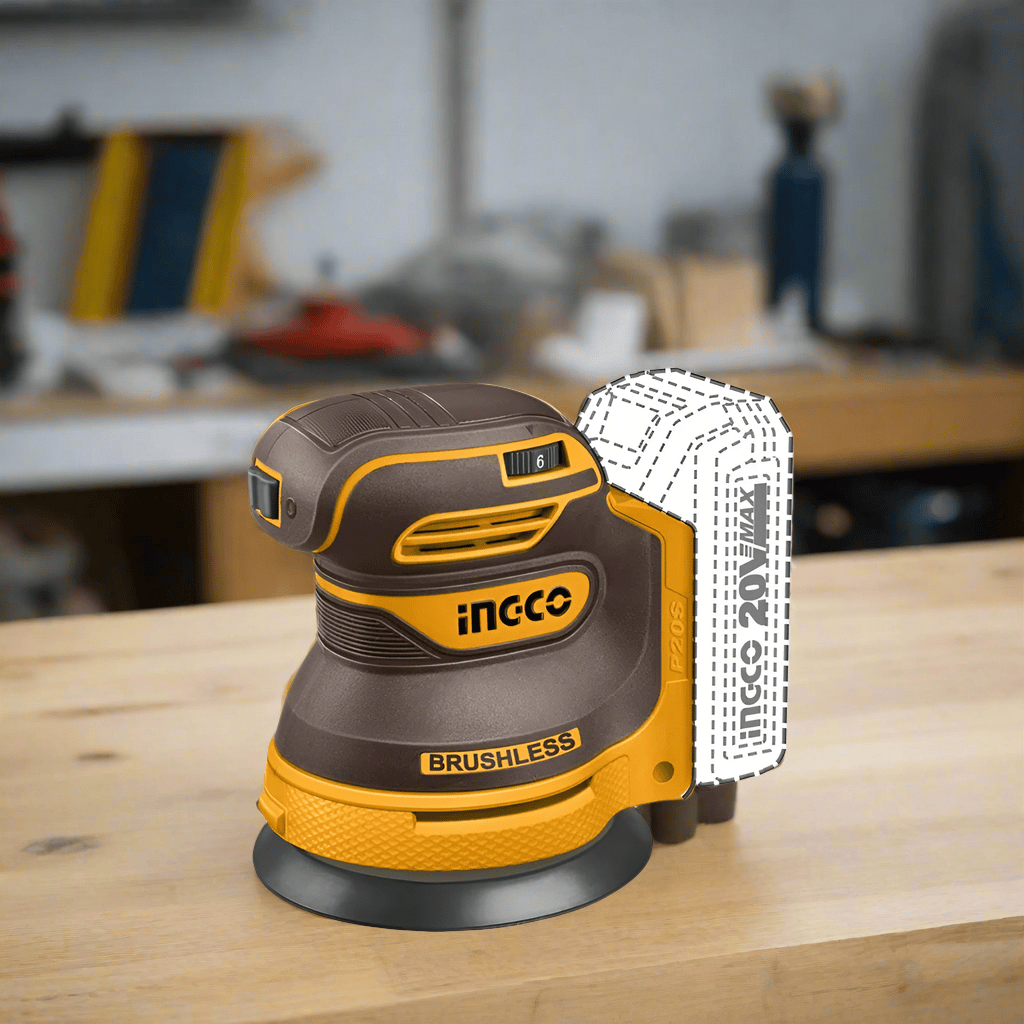 Bosch Sander Ingco 20V Lithium-ion Cordless Orbit Sander - CROSLI2002