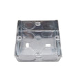 Bristol Electrical Accessories Bristol Galvanized Steel Conduit Box - 3x3 & 3x6