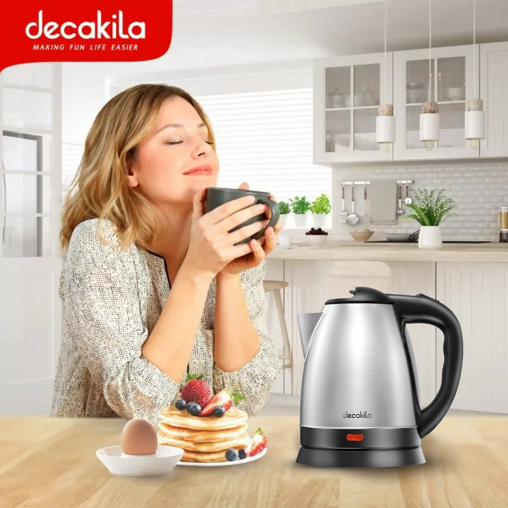 Kitchen Comfort Combo Set -  Electric Kettle, Rice Cooker, 3 Kitchen Knives