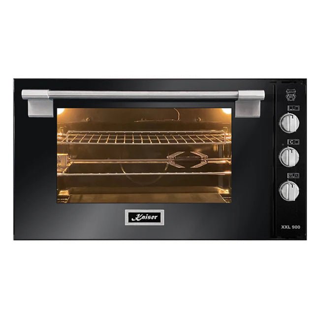 Kaiser 105L Avantgarde Pro 90cm Black Gas Oven - EG 9371