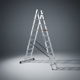 Cagsan Ladder & Access Equipment Cagsan 2-Section Combination Aluminium Ladder for A-Frame & Extension Use | DuoCombi Series