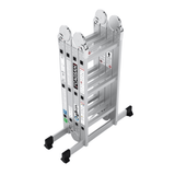 Cagsan Ladder & Access Equipment Cagsan 4-in-1 Multi-Purpose Aluminium Ladder with Platform Position | Quadro Series
