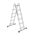 Cagsan Ladder & Access Equipment Cagsan 4-Section Multi-Purpose Folding Aluminium Ladder | Hercules Series