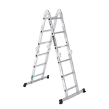 Cagsan Ladder & Access Equipment Cagsan 4-Section Multi-Purpose Folding Aluminium Ladder | Hercules Series