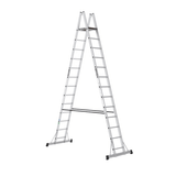 Cagsan Ladder & Access Equipment Cagsan A-Type Aluminium Platform Ladder with Non-Slip Wooden Platform | Plato Series
