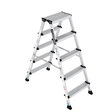 Cagsan Ladder & Access Equipment Cagsan Double-Sided Aluminium Step Ladder with 80mm Anti-Slip Treads | Olimpos Series