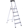 Cagsan Ladder & Access Equipment Cagsan Galvanised Steel Folding Step Ladder with Handrail | Merdiven Series