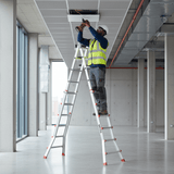 Cagsan Ladder & Access Equipment Cagsan Multi-Purpose Folding Aluminium Ladder with Locking Joints | Toros Series