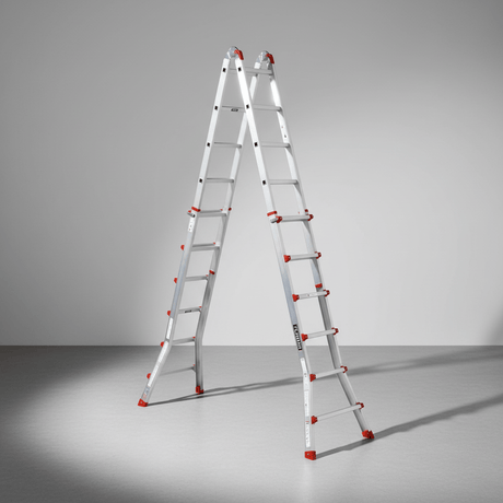 Cagsan Ladder & Access Equipment Cagsan Multi-Purpose Folding Aluminium Ladder with Locking Joints | Toros Series