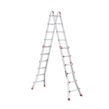 Cagsan Ladder & Access Equipment Cagsan Multi-Purpose Folding Aluminium Ladder with Locking Joints | Toros Series