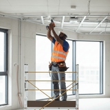 Cagsan Ladder & Access Equipment Cagsan PolySafe 2 × 8 Multi-Purpose Aluminium Scaffold Ladder with Adjustable Platform - CM-PL003