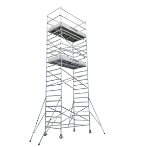 Cagsan Ladder & Access Equipment Cagsan Professional Aluminium Mobile Scaffold with 1200 × 2400mm Platform ProTube LFP Series - CM-PROTUBE-L10