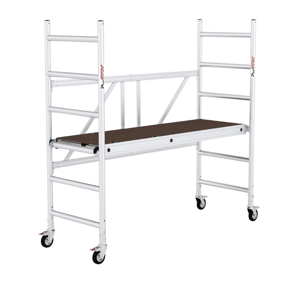 Cagsan Ladder & Access Equipment Cagsan ProTube F90 Folding Aluminium Mobile Scaffold with 2.74m Working Height - CM-PROTUBE-F90