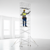 Cagsan Ladder & Access Equipment Cagsan ProTube S10 10.4m Professional Aluminium Mobile Scaffold with 600 × 2400mm Platform - CM-PROTUBE-S10