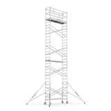 Cagsan Ladder & Access Equipment Cagsan ProTube S10 10.4m Professional Aluminium Mobile Scaffold with 600 × 2400mm Platform - CM-PROTUBE-S10
