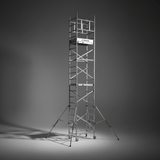 Cagsan Ladder & Access Equipment Cagsan ProTube Solo Mini 6.8m Professional Heavy-Duty Aluminium Mobile Scaffolding System - CM-PT-ST480M-100