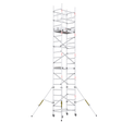 Cagsan Ladder & Access Equipment Cagsan ProTube Solo Mini 6.8m Professional Heavy-Duty Aluminium Mobile Scaffolding System - CM-PT-ST480M-100