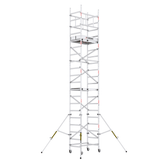 Cagsan Ladder & Access Equipment Cagsan ProTube Solo Mini 6.8m Professional Heavy-Duty Aluminium Mobile Scaffolding System - CM-PT-ST480M-100