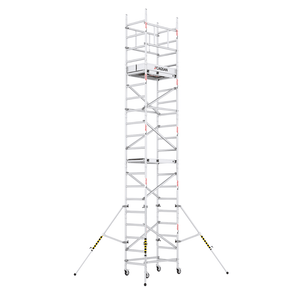 Cagsan Ladder & Access Equipment Cagsan ProTube Solo Mini 6.8m Professional Heavy-Duty Aluminium Mobile Scaffolding System - CM-PT-ST480M-100