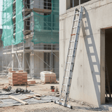 Cagsan Ladder & Access Equipment Cagsan Rope-and-Pulley Aluminium Extension Ladder with Wall Rollers | DuoRope Series