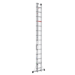 Cagsan Ladder & Access Equipment Cagsan Rope-and-Pulley Aluminium Extension Ladder with Wall Rollers | DuoRope Series