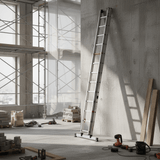 Cagsan Ladder & Access Equipment Cagsan Smart Level 3 × 12 Aluminium Extension Ladder with Adjustable Levelling Stabiliser - CM-PRO-3X12