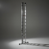 Cagsan Ladder & Access Equipment Cagsan Smart Level 3 × 12 Aluminium Extension Ladder with Adjustable Levelling Stabiliser - CM-PRO-3X12