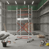 Cagsan Ladder & Access Equipment Cagsan Stella 12-Rung Folding Aluminium Scaffold and Multi-Purpose Ladder - CM-STL206