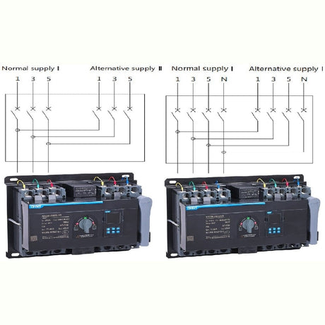 Chint Load Centers & Circuit Protection Chint 800A Automatic Transfer Switch - NXZM-800S/4B