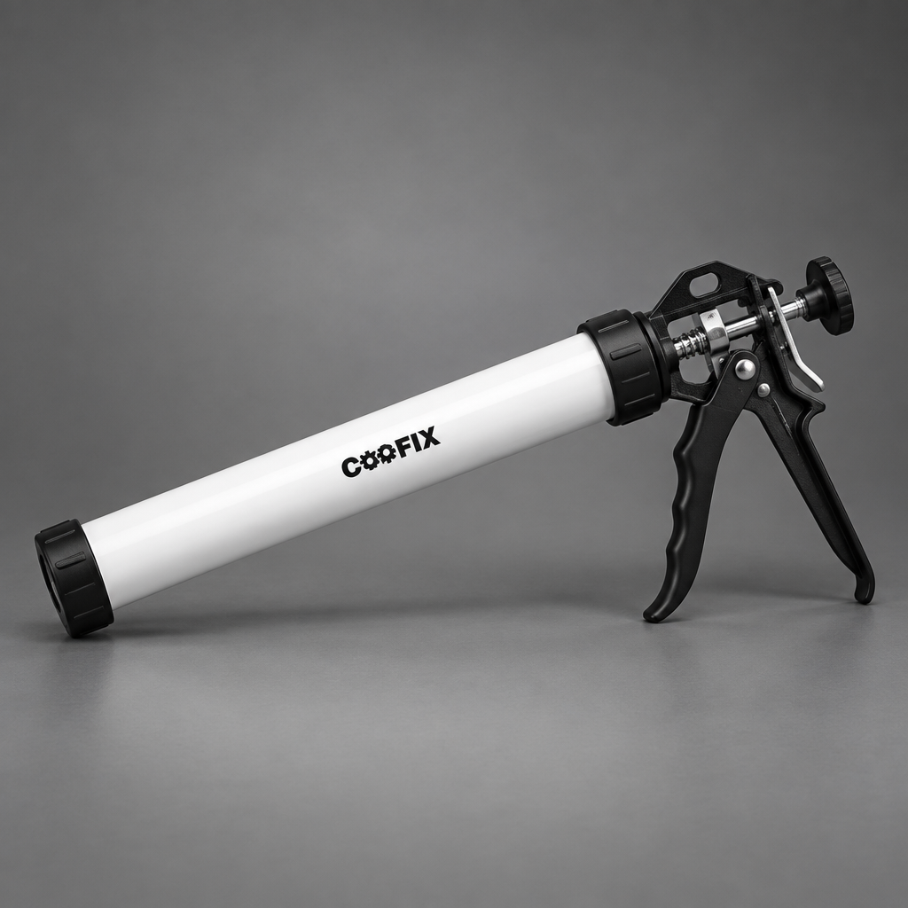 Cinematic Coofix caulking gun