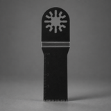 Cinematic narrow measured oscillating blade