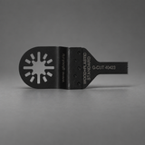 Cinematic narrow oscillating multi-tool blade