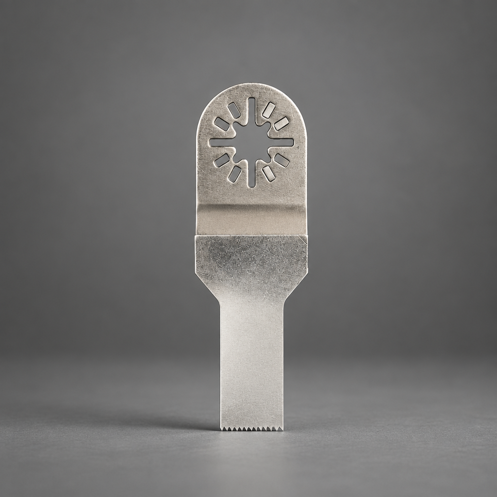 Cinematic tapered narrow silver blade