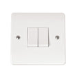 Click Mode Switches & Sockets Click Seera 2 Gang 2 Way Switch