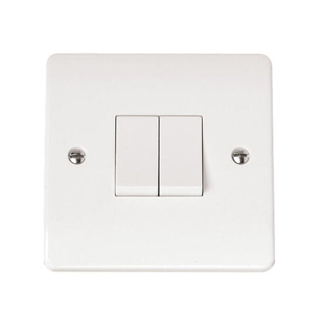 Click Mode Switches & Sockets Click Seera 2 Gang 2 Way Switch