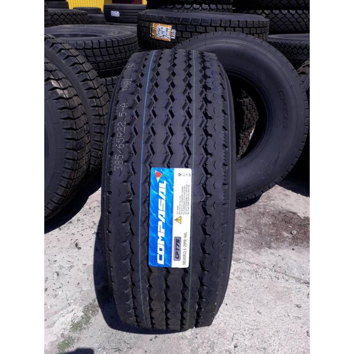 Compasal Tires & Spares Compasal Tyre CPT75 - 385/65 R22.5 160L