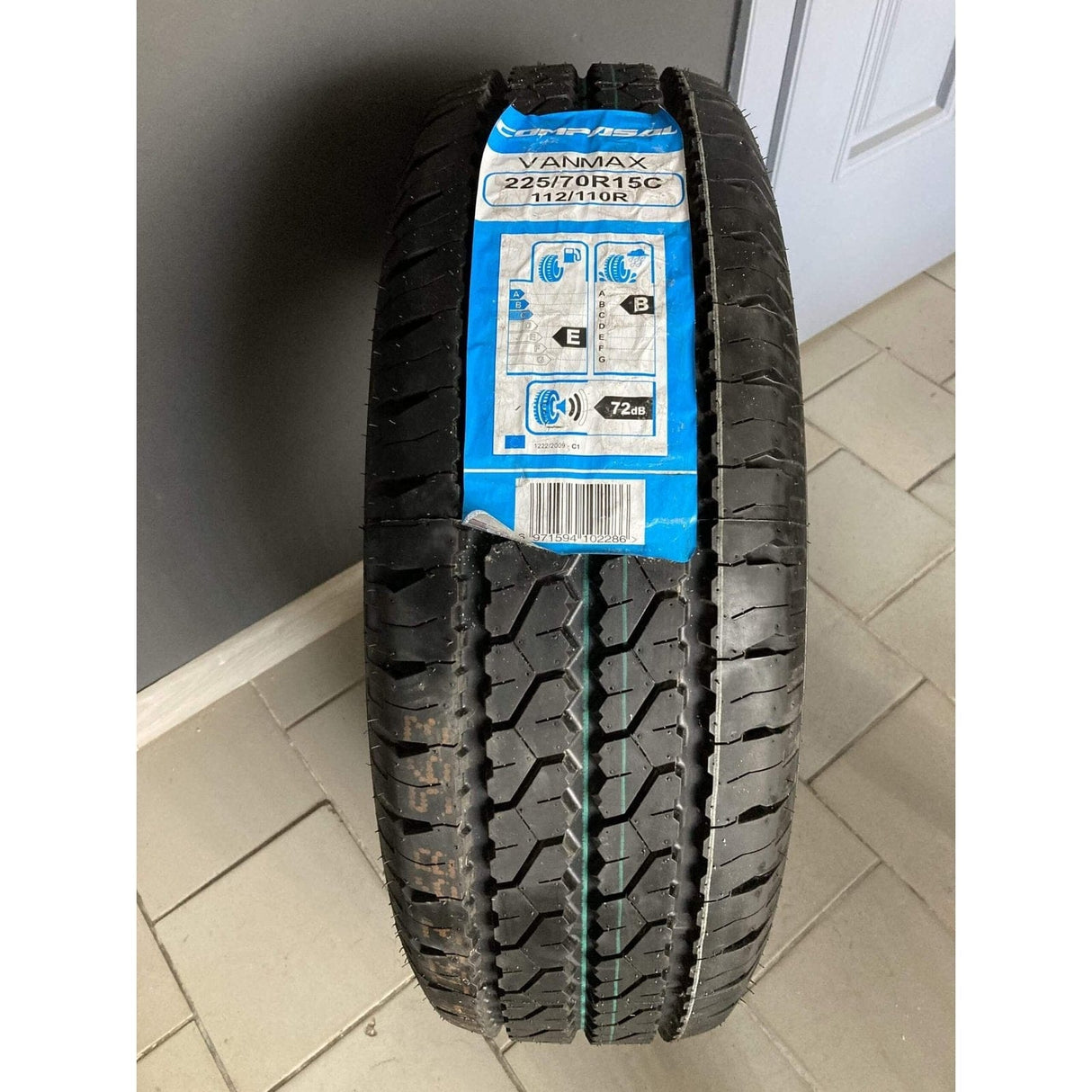 Compasal Tires & Spares Compasal Vanmax Sprinter Tyre - 225/70 R15 C