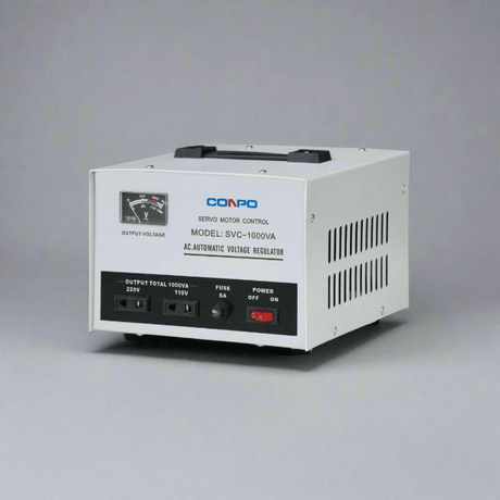 Conpo Power Management & Protection Conpo Single Phase Servo-Type AC Automatic Voltage Regulator 1.0kVA - SVC-1000VA
