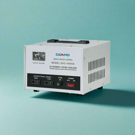Conpo Power Management & Protection Conpo Single Phase Servo-Type AC Automatic Voltage Regulator 1.0kVA - SVC-1000VA