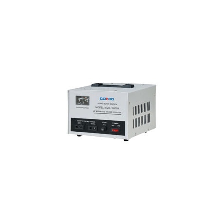 Conpo Power Management & Protection Conpo Single Phase Servo-Type AC Automatic Voltage Regulator 1.0kVA - SVC-1000VA