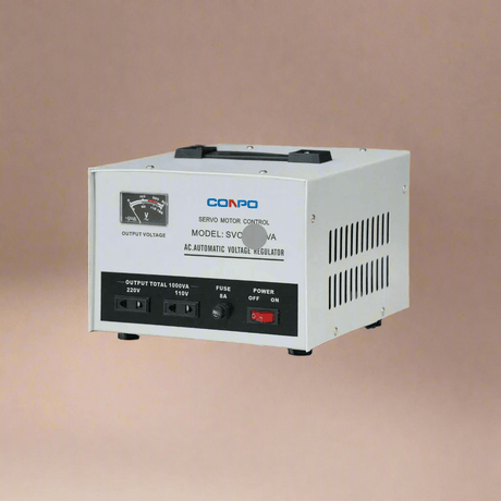 Conpo Power Management & Protection Conpo Single Phase Servo-Type AC Automatic Voltage Regulator 1.5kVA - SVC-1500VA
