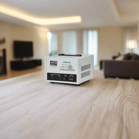 Conpo Power Management & Protection Conpo Single Phase Servo-Type AC Automatic Voltage Regulator 1.5kVA - SVC-1500VA