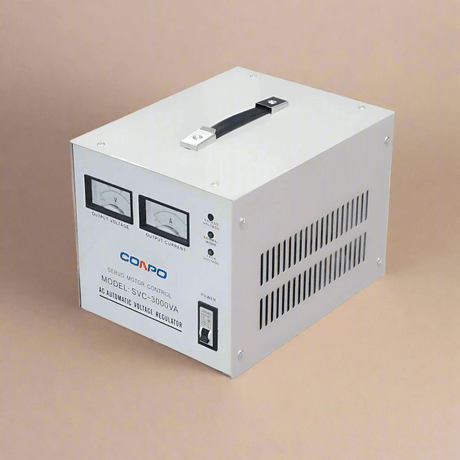 Conpo Power Management & Protection Conpo Single Phase Servo-Type AC Automatic Voltage Regulator 3.0kVA - SVC-3000VA