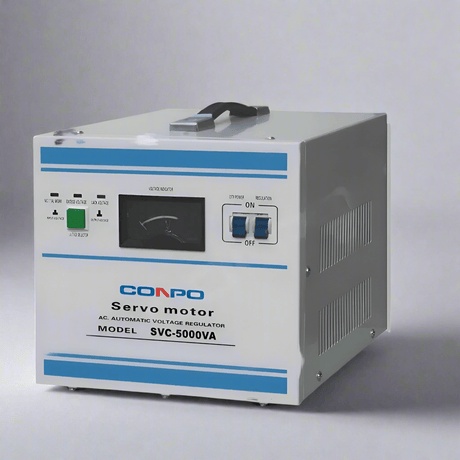 Conpo Power Management & Protection Conpo Single Phase Servo-Type AC Automatic Voltage Regulator 5.0kVA - SVC-5000VA